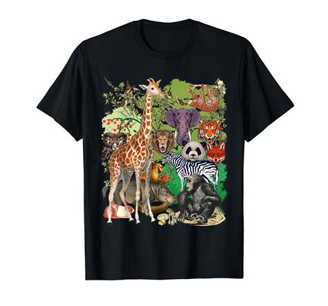 funny animal 3d full face shirt 10