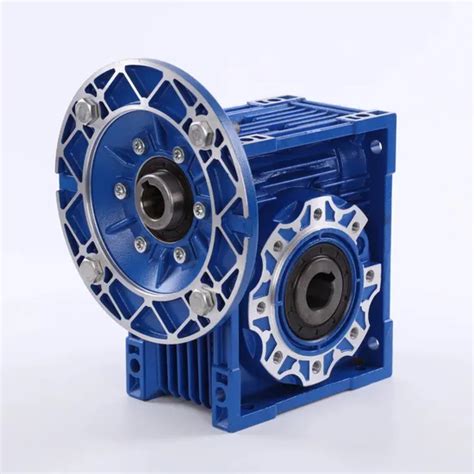 Worm Gearbox With Hollow Shaft Guaranteed Quality Casting Input Flange