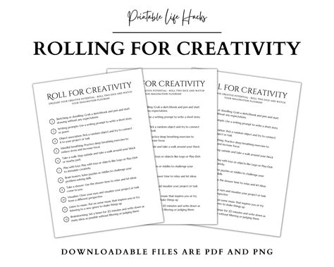 rolling  creativity unleashing  creative potential