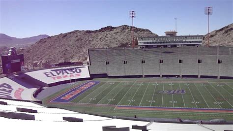 Utep Football Stadium Youtube