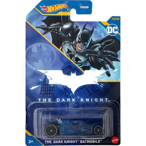 Mattel Hot Wheels Dc Batman The Dark Knight Batmobile Hlk