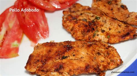 Pollo Adobado Recetas Y Postres Y Hoy Que Comemos