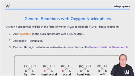 Reactions With Oxygen Nucleophiles Wize University Organic Chemistry Textbook Wizeprep