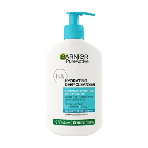 Зволожувальний гель для вмивання Garnier PureActive Hydrating Deep ...