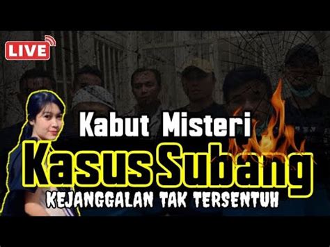 Live Kabut Misteri Kasus Subang Youtube