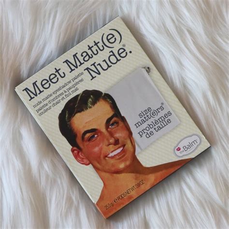 TheBalm Makeup Thebalm Eyeshadow Palette Meet Matte Nude Poshmark