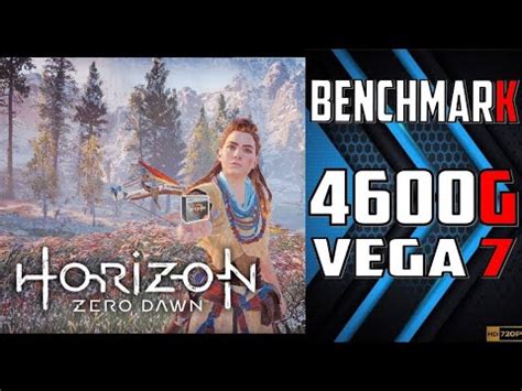 Horizon Zero Dawn Ryzen 5 4600G Sem placa de vídeo Benchmark