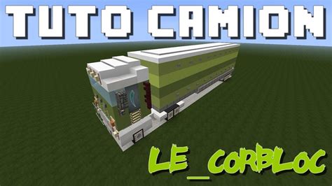 Minecraft Tuto Camion YouTube