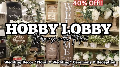 NEW AMAZING HOBBY LOBBY DECOR WEDDING DECOR ON A BUDGET HOBBY LOBBY