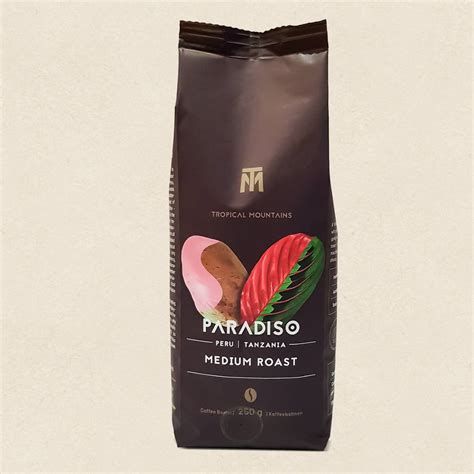 Paradiso Fair Trade Organic Coffee Beans Tropical Mountains