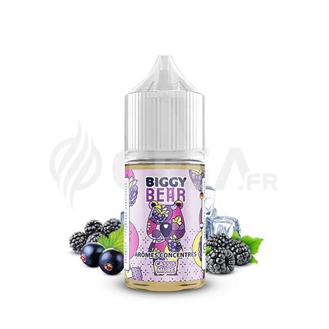 Arôme Concentré Cassis Mûre 30ml Biggy Bear