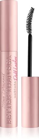 Too Faced Better Than Sex Doll Lashes Mascara Intense Black Extreme Volume Mascara Notino Co Uk