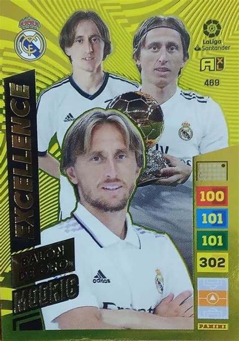 Panini Modric Excellence Bal N De Oro Adrenalyn Xl Amazon