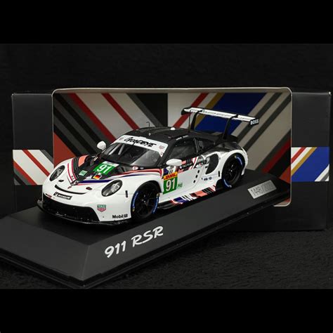 Porsche 911 RSR Type 991 n° 91 Goodbye 8h Bahrein 2022 1/43 Spark ...