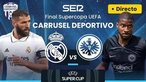 REAL MADRID Vs EINTRACHT DE FRANKFURT Supercopa De Europa EN