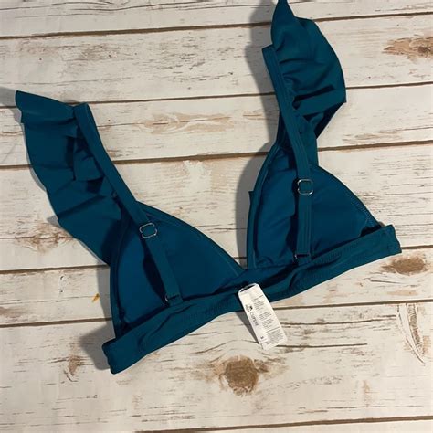 Cupshe Women S Blue And Green Bikini And Tankini Tops Depop