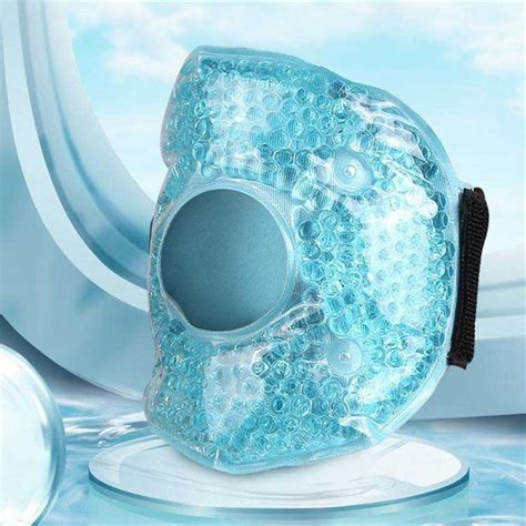 Lhwen Reusable Knee And Elbow Gel Cold Hot Pack With Elastic Straps For And Injury Recovery