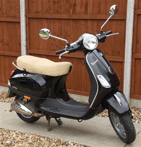 Vespa Scooter Black Scooters Zones