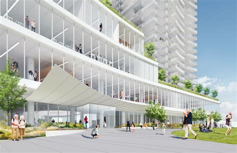 New renderings of Oakridge Centre's community centre with social