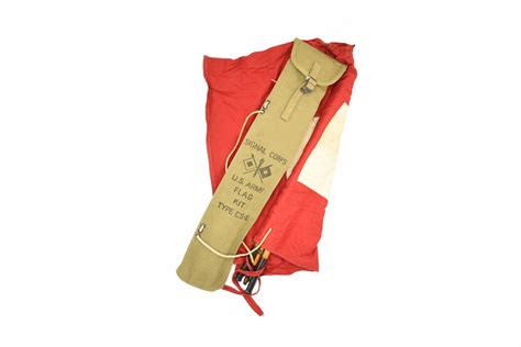 Us Ww2 Signal Corps Cs 16 Flag Signal Byf41