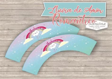 Kit Imprimible Lluvia De Amor Nena Nubes Arcoiris En Venta En Mar Del