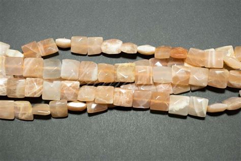 Солнечный камень квадрат граненый 10*10*5 мм - "Твой Камень"