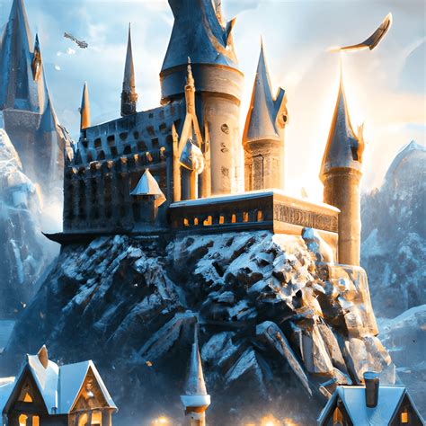 Hogwarts Castle Hanukkah Digital Graphic · Creative Fabrica