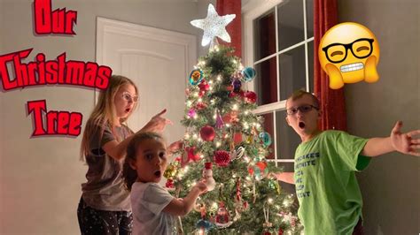 Decorating Our Christmas Tree Youtube