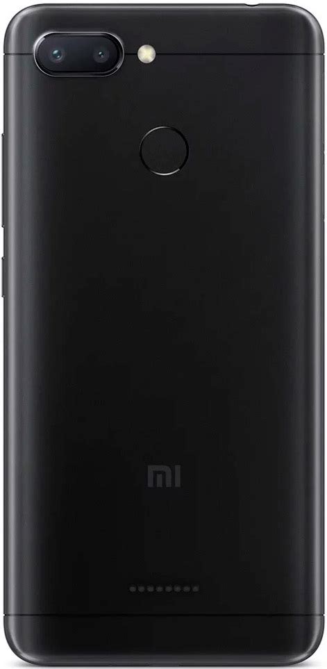 Смартфон Xiaomi Redmi 6 64Gb Black: купить по цене 7 990 рублей в ...