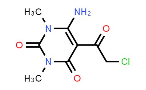 6 Amino 5 Chloroacetyl 1 3 Dimethylpyrimidine 2 4 1H 3H Dione 67130