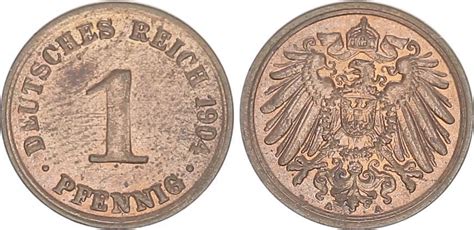 Deutschland Kaiserreich Pfennig F Kaiserreich Pf J