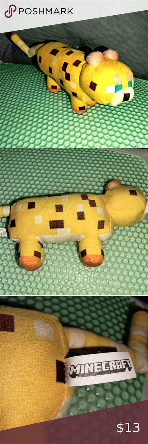 Baby Ocelot Minecraft Plush