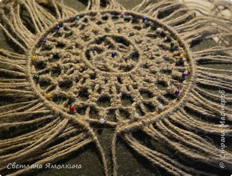 МК салфетки. | Страна Мастеров | Macrame lace, Macrame wall hanging diy ...