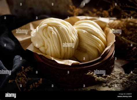 Steamed Twisted Roll Stock Photo Alamy