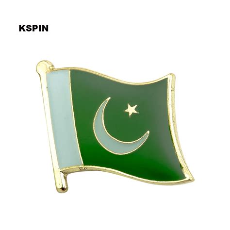 Pakistan Flag Badge Flag Laple Pin Badges Flag Brooch