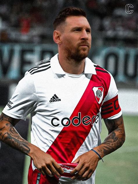 Messi River River plate camiseta Fotos de river Cartas de fútbol