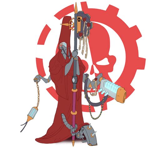 Tech Priest By Droolingmoon On Newgrounds