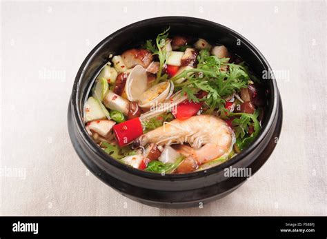 Korean cuisine-Korean soybean paste stew Stock Photo - Alamy