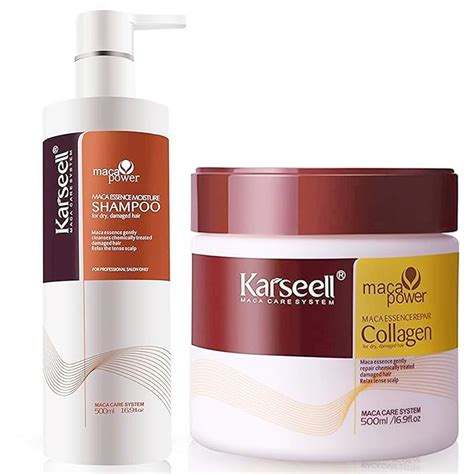 Amazon Karseell Shampoo And Conditioner Set Shampoo And Hair Mask