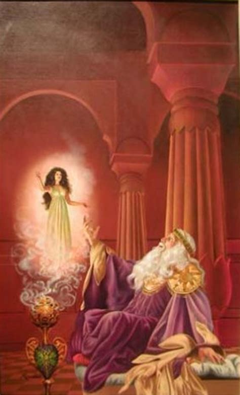 Rowena Morrill Painting The Last Incantation Ebay