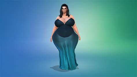 RealGamingHours Custom BBW Sims Collection NEW SIM Christina Stinson The Sims 4 Sims
