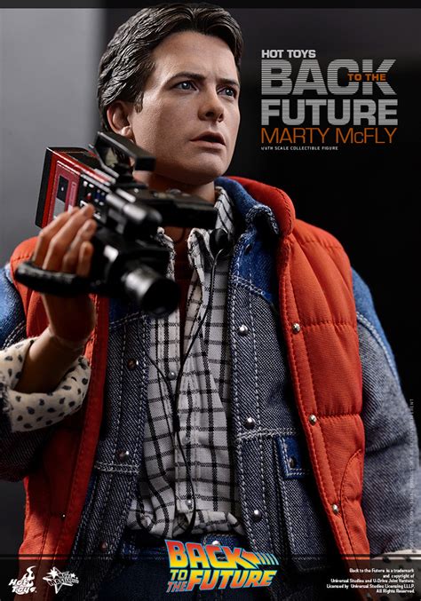 Hot Toys Mms Marty Mcfly Back To The Future