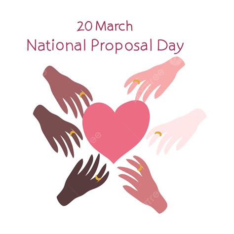 National Proposal Day Vector National Proposal Day Vector Proposal Png And Vector With