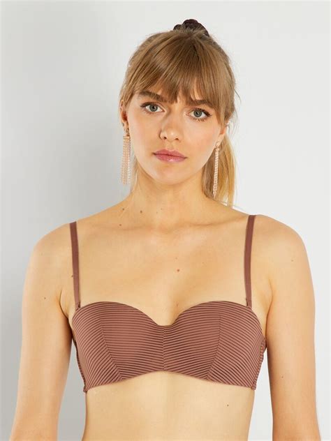 Reggiseno Con Spalline Staccabili MARRONE Kiabi 10 00