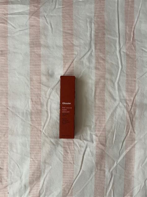 Glossier Hot Cocoa Balm Dotcom Beauty And Personal Care Face Makeup On