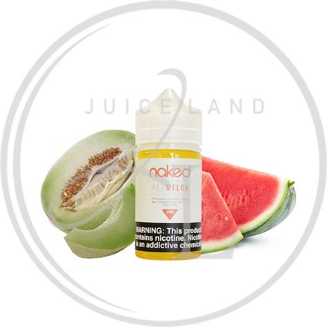 خرید جویس naked all melon 60ml 3mg جویس لند