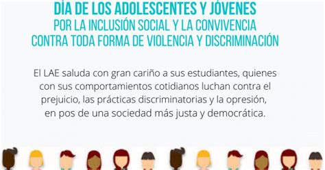 De Junio D A De Los Adolescentes Y J Venes Por La Inclusi N Social