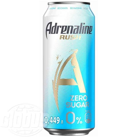 Энергетический напиток Adrenaline Rush Zero Sugar 0%, 0,449 л - купить ...