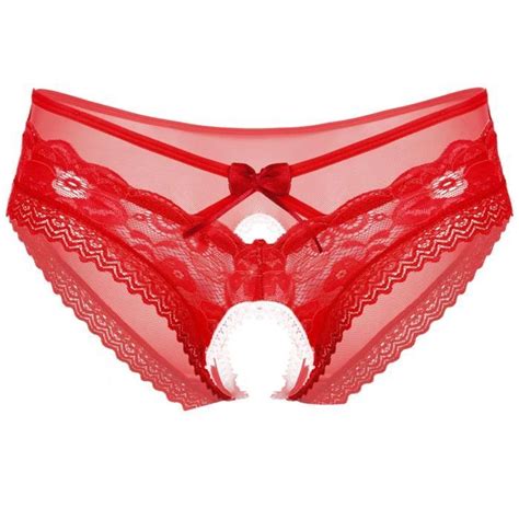 Iiniim Sissy Culotte Ouverte Entrejambe Homme String Bikini T Back Slip Erotique Lingerie