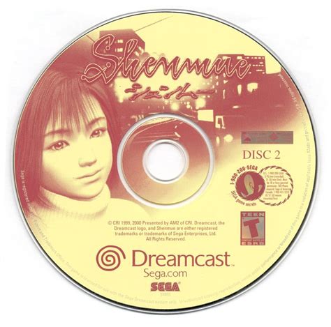 Shenmue 1999 Dreamcast Box Cover Art Mobygames